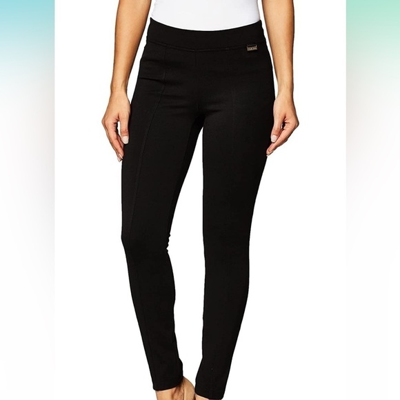 Calvin Klein Pants - Calvin Klein Petite Black Pull On Dress Pants with Power Stretch
